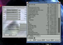 BootManager Amiga boot selection screen